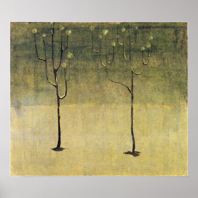 Affiche Ciurlionis - Motif d'hiver 1907 (Devant)