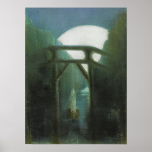 Affiche Ciurlionis - Nuit I 1904 (Devant)