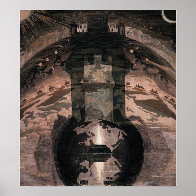 Affiche Ciurlionis - Roi 1909 (Devant)