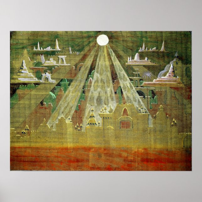 Affiche Ciurlionis - Scherzo 1909 (Devant)