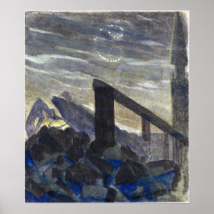 Affiche Ciurlionis - Sun Is Passing Cancer 1906