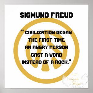 Affiche Civilisation ! Personnaliser Sigmund Freud