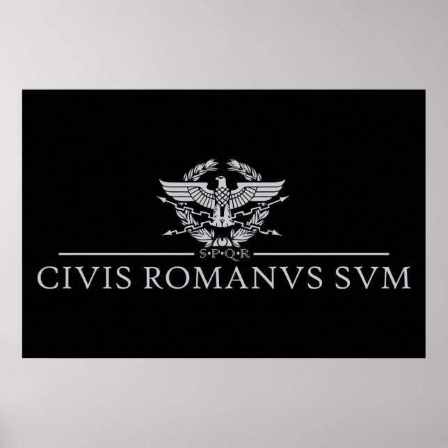 Affiche Civis Romanus Sum (CIVIS ROMANVS SVM) (Devant)