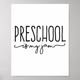 Affiche Ck À L'École Préscolaire Est Mon Jam Pré-k Enseign