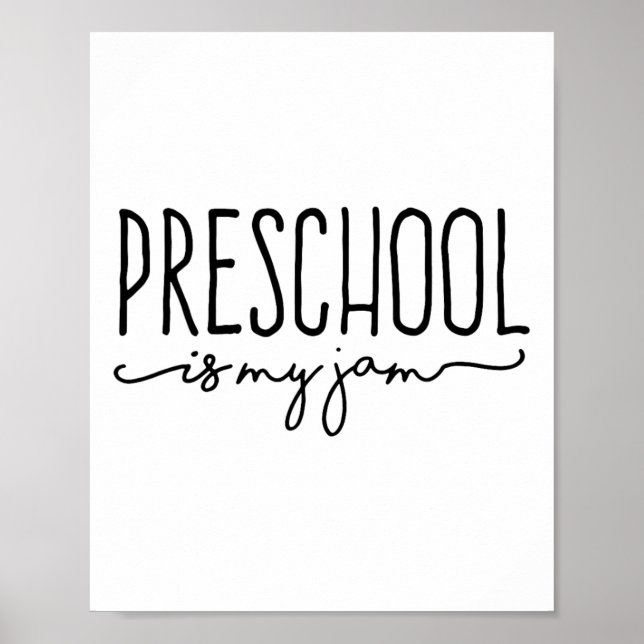 Affiche Ck À L'École Préscolaire Est Mon Jam Pré-k Enseign (Devant)
