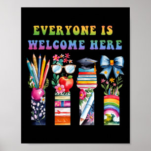 Affiche Ck À L'École Tout Le Monde Est Bienvenue Ici Pour 