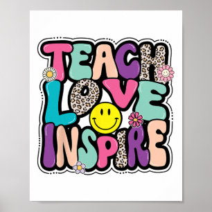 Affiche Ck To School Enseigner L'Amour Inspirer Les Enseig