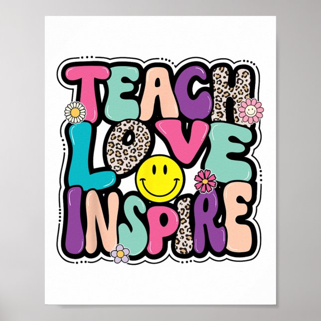 Affiche Ck To School Enseigner L'Amour Inspirer Les Enseig (Devant)