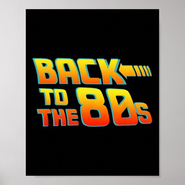 Affiche Ck To The 80s - Costume Drôle Dress Party Idea Hal (Devant)