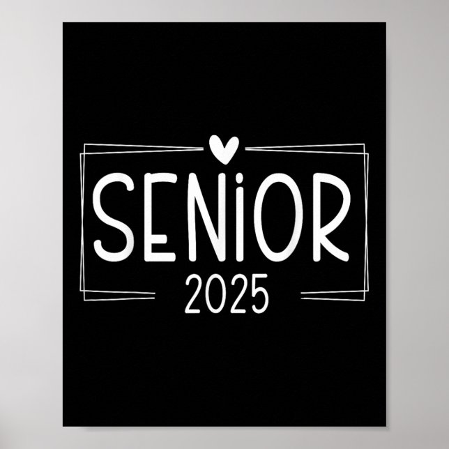Affiche Cl De 2025 Diplôme Secondaire 25 (Devant)