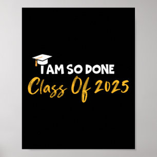 Affiche Cl De 2025 Je Suis Tellement Fait Drôle Graduation