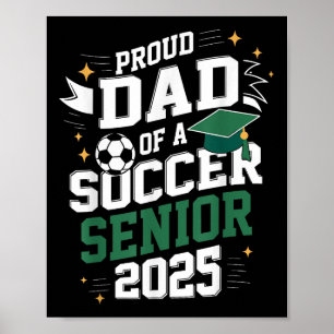 Affiche Cl De 2025 Soccer Senior Papa Senior Soccer Gradua