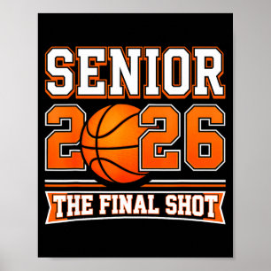 Affiche Cl de 2026 Basketball Senior Retour à l'école