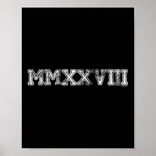 Affiche Cl De 2028 Chemise Mmxxviii Graduation Lui Son Sen