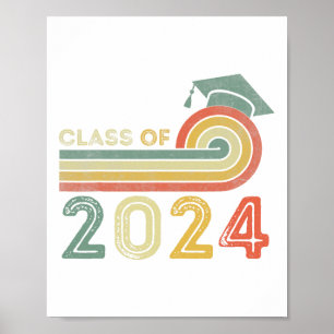 Affiche Cl Of 2024 Graduation Senior 2024