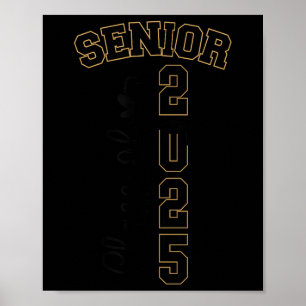 Affiche Cl Of 2025 Senior 2025 Graduation _1
