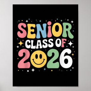 Affiche Cl Of 2026 Senior 2026 Retour À L'École 2026 Gradu