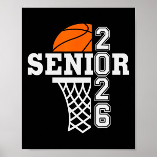 Affiche Cl Of 2026 Sketll Senior 26 Player Team Graduation