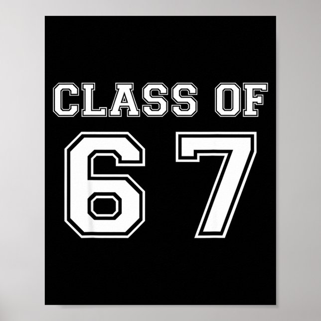 Affiche Cl Of Six Seven Meme 6 7 Gen Alpha  (Devant)