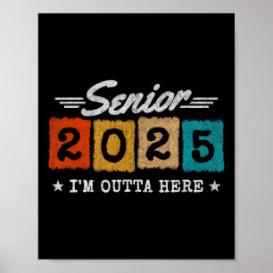 Affiche Cl Senior De 2025 - Graduation Senior 2025 - Senio