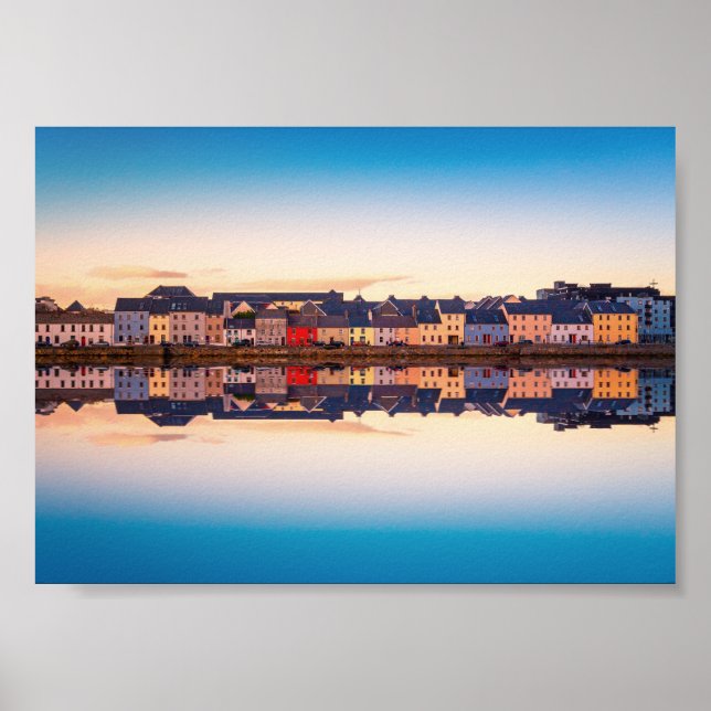 Affiche Claddagh - Galway, Irlande (Devant)