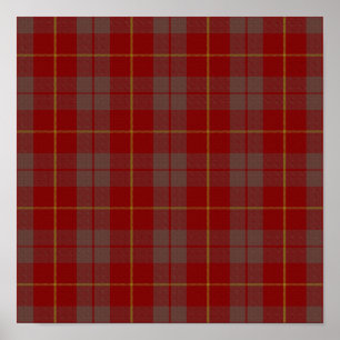 Affiche Clan Bryce Tartan - Téléchargement numérique