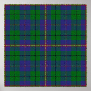 Affiche Clan Carmichael Tartan - Téléchargement numérique