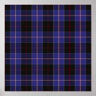Affiche Clan Dunlop Tartan - Téléchargement numérique
