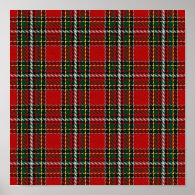 Affiche Clan Gillespie Tartan - Téléchargement numérique (Devant)