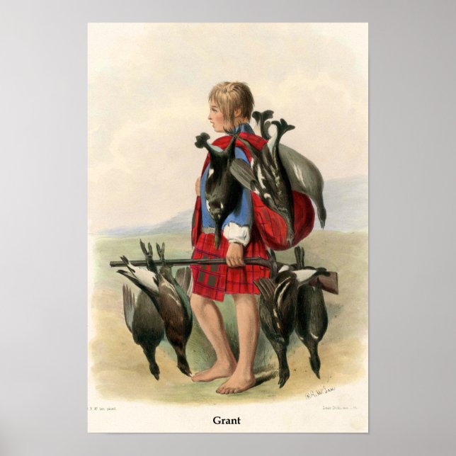 Affiche Clan Grant (Devant)