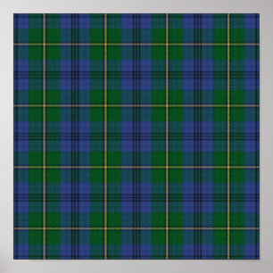 Affiche Clan Johnstone Tartan - Téléchargement numérique