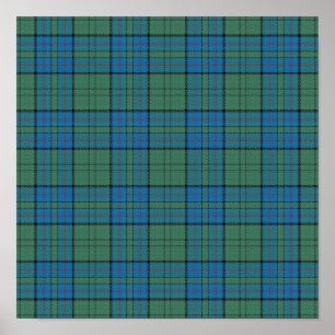 Affiche Clan Lockhart Tartan - Téléchargement numérique