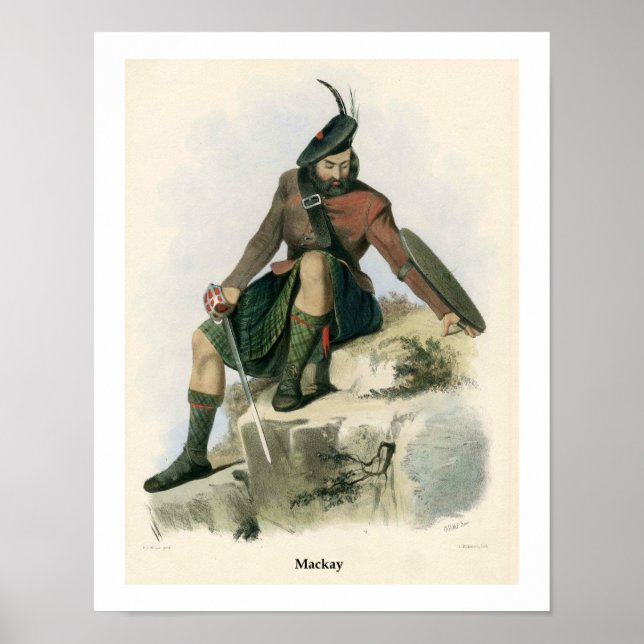 Affiche Clan Mackay (Devant)