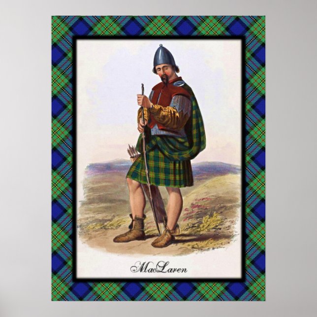 Affiche Clan MacLaren Rêves Écossais (Devant)