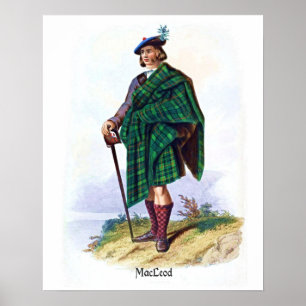 Affiche Clan MacLeod by R. R. McIan