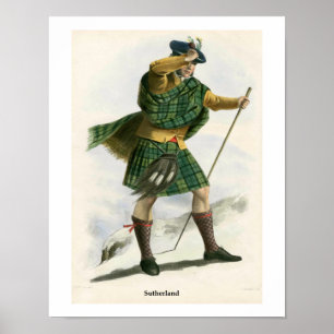 Affiche Clan Sutherland