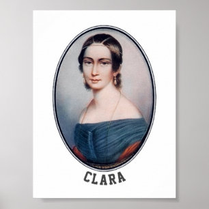 Affiche Clara Schumann (1838)