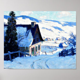 Affiche Clarence Gagnon - ferme