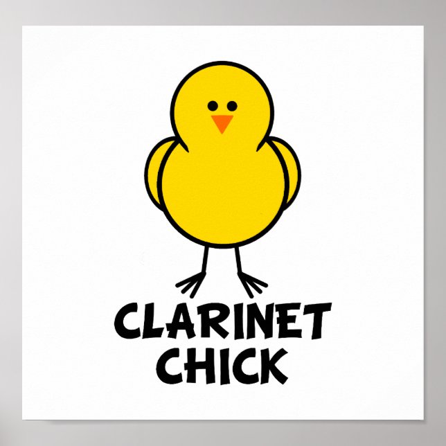Affiche Clarinet Chick (Devant)