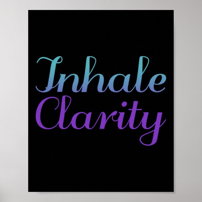 Affiche Clarité de l'inhalation Prévention du suicide pour (Devant)
