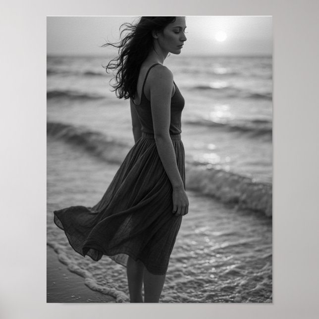 Affiche « Clarté côtière — Art pour calendrier de voyage s (Devant)