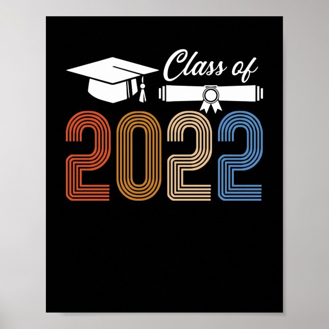 Affiche Classe 2022 College University High School (Devant)
