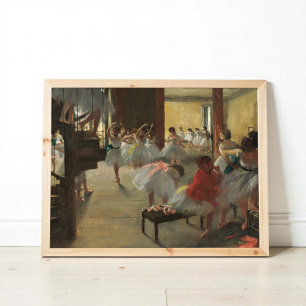 Affiche Classe Danse, Degas Art