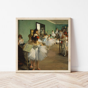 Affiche Classe Danse   Edgar Degas
