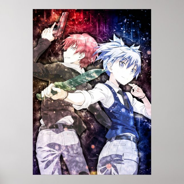 Affiche Classe d'Assassinat Karma Nagisa (Devant)