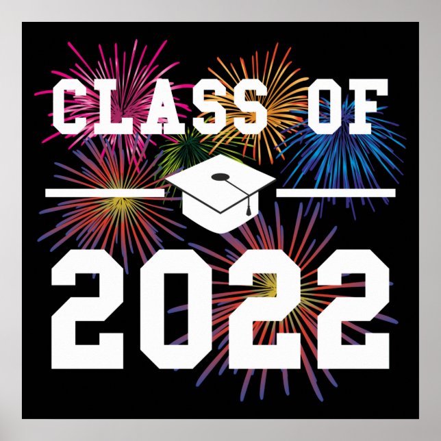 Affiche Classe de 2022 Graduation (Devant)