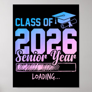 Affiche Classe de 2026 Dernière Année Chargement Drôle Sen