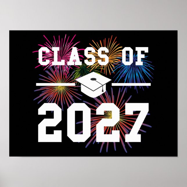 Affiche Classe de 2027 Dernière année (Devant)