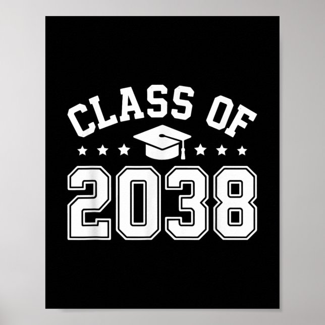 Affiche Classe De 2038 Augmenter Avec Moi Premier Jour De  (Devant)