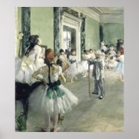 Classe de ballet Edgar Degas